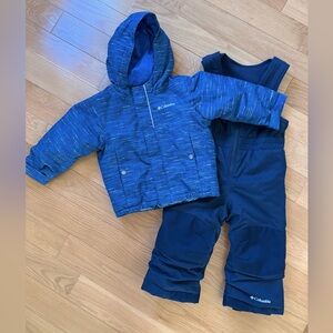 Columbia Kids' Blue Winter Jacket and Pants